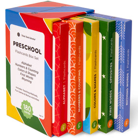 Think Tank Scholar alphabet deck cards with bold letters for early literacy practice.