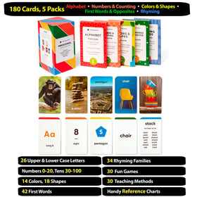 Think Tank Scholar first words and opposites deck supports foundational vocabulary.