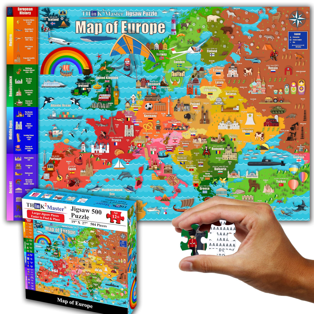 Think2Master missing-piece warranty puzzle offers reliable replacement