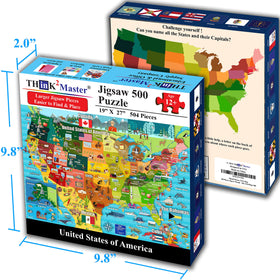 THINK2MASTER large-piece jigsaw supports collaborative activity around the table