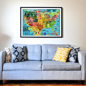 Think2Master puzzle artwork shows landmarks like Yosemite and Grand Canyon