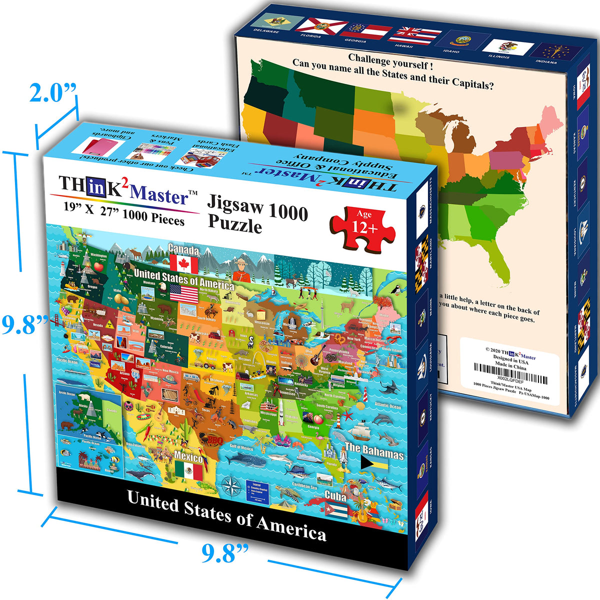 Think2Master puzzle pieces encourage cooperative problem solving during play.
