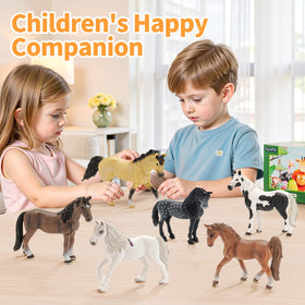 THINKBAY Andalusian mare figurine supports imaginative play and decorative displays