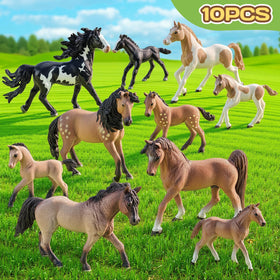 THINKBAY Appaloosa horse figurine inspires colorful storytelling and hands-on learning.