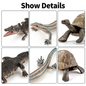 THINKBAY Chameleon figurine brings vibrant, lifelike detail to imaginative play