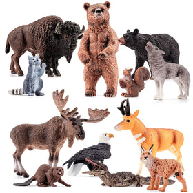 ThinkBay crocodile figurine perfect for imaginative play and durable classroom display.