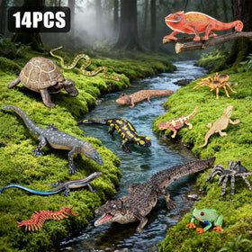 THINKBAY Horned Lizard figurine enhances classroom dioramas and hands-on learning