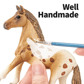 THINKBAY horse figurines party toppers for birthdays and cake decor.