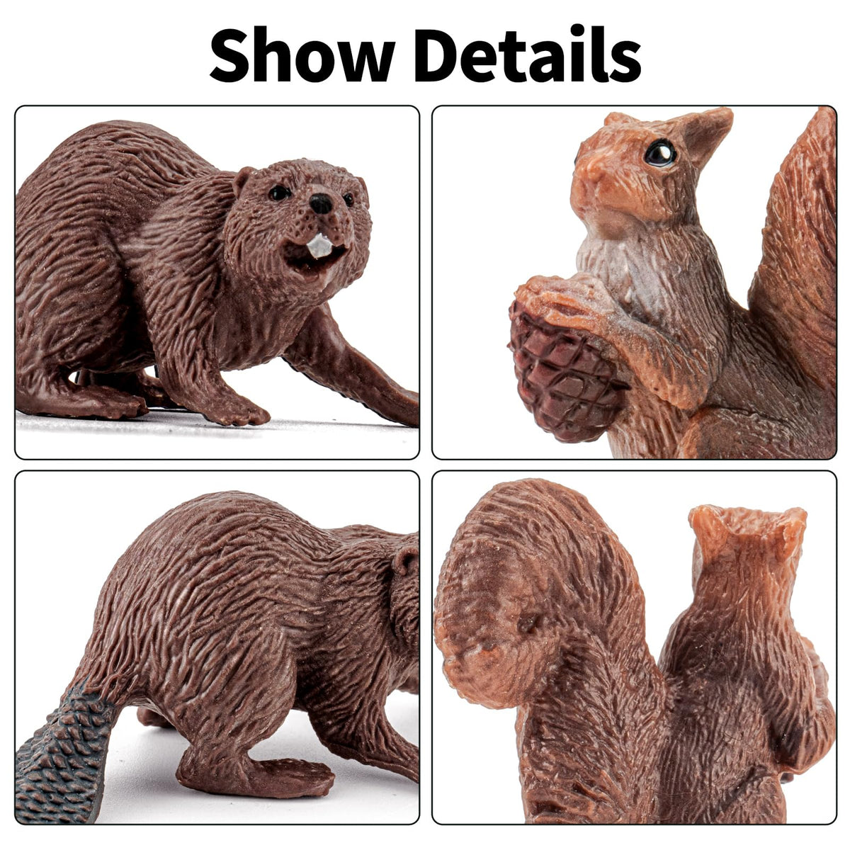ThinkBay moose figurine adds grand woodland presence to shelves.