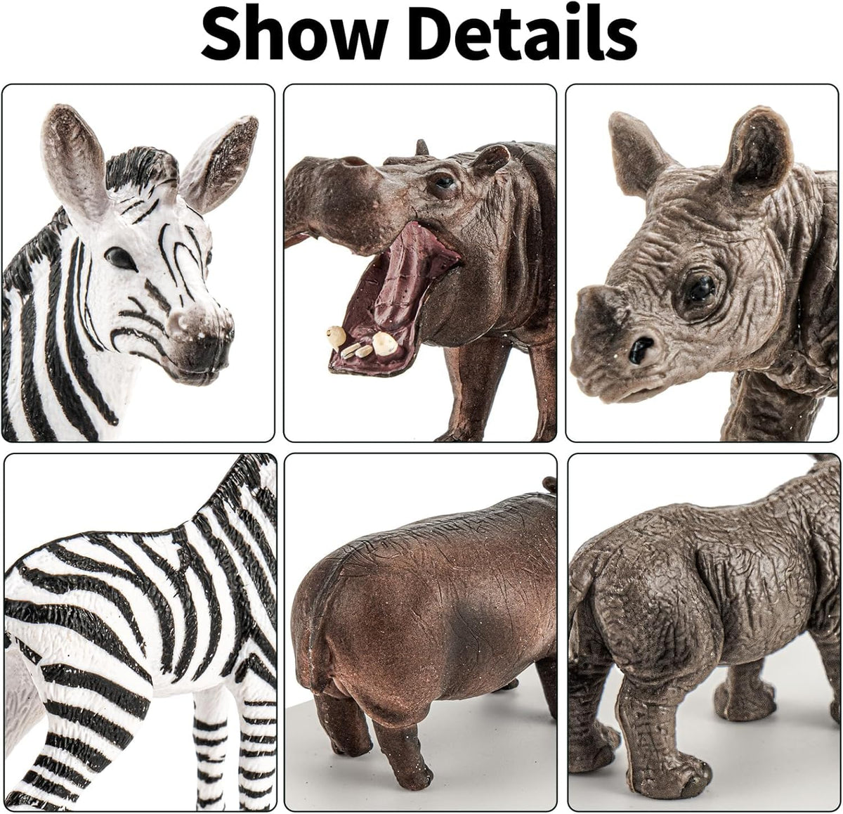 Thinkbay giraffe figure adds height to dioramas and nature storytelling.
