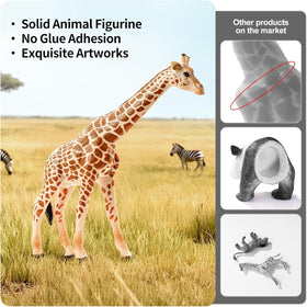 Thinkbay Nile crocodile figure for tactile exploration and jungle-themed learning.