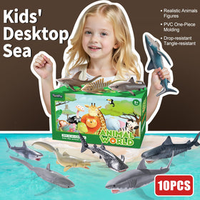 ThinkBay Mako Shark toy for quick play sessions and shelf display
