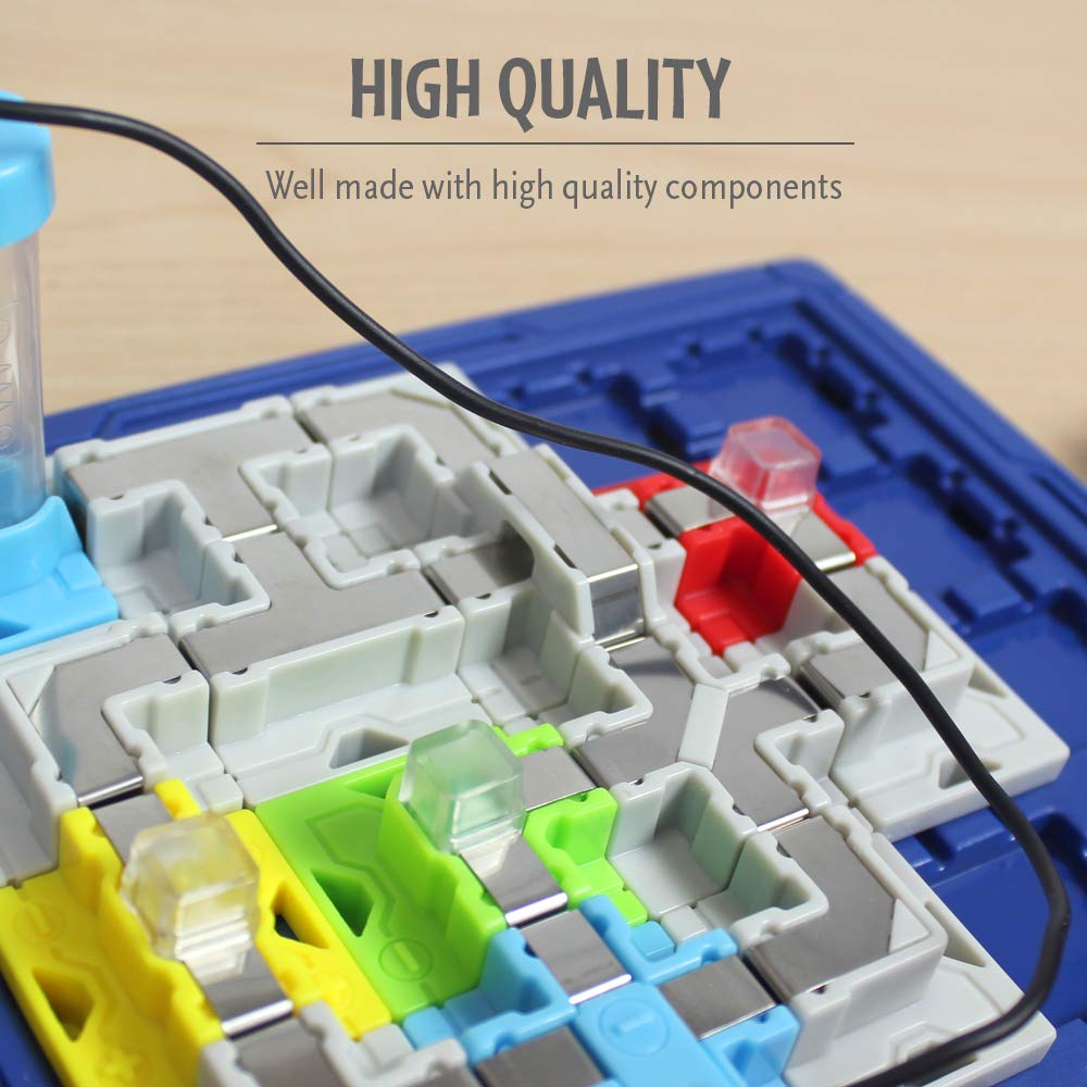 ThinkFun Circuit Maze batteries and setup for quick, engaging gameplay