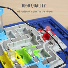 ThinkFun Circuit Maze batteries and setup for quick, engaging gameplay