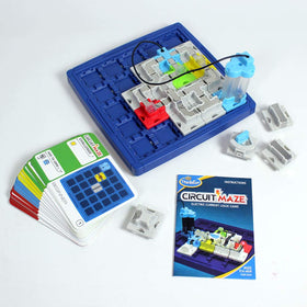 ThinkFun Circuit Maze challenges from beginner to expert to build logic