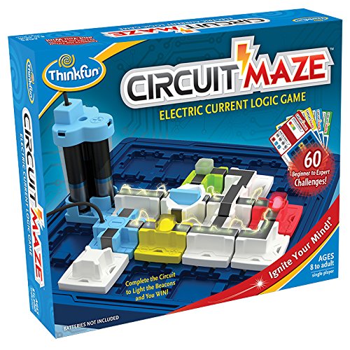 ThinkFun Circuit Maze gift-ready packaging highlights educational fun