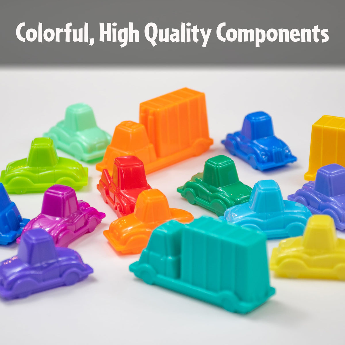 ThinkFun Rush Hour car blocks on a grid foster spatial reasoning