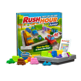ThinkFun Rush Hour Jr. ice cream truck blocks the path to boost planning skills