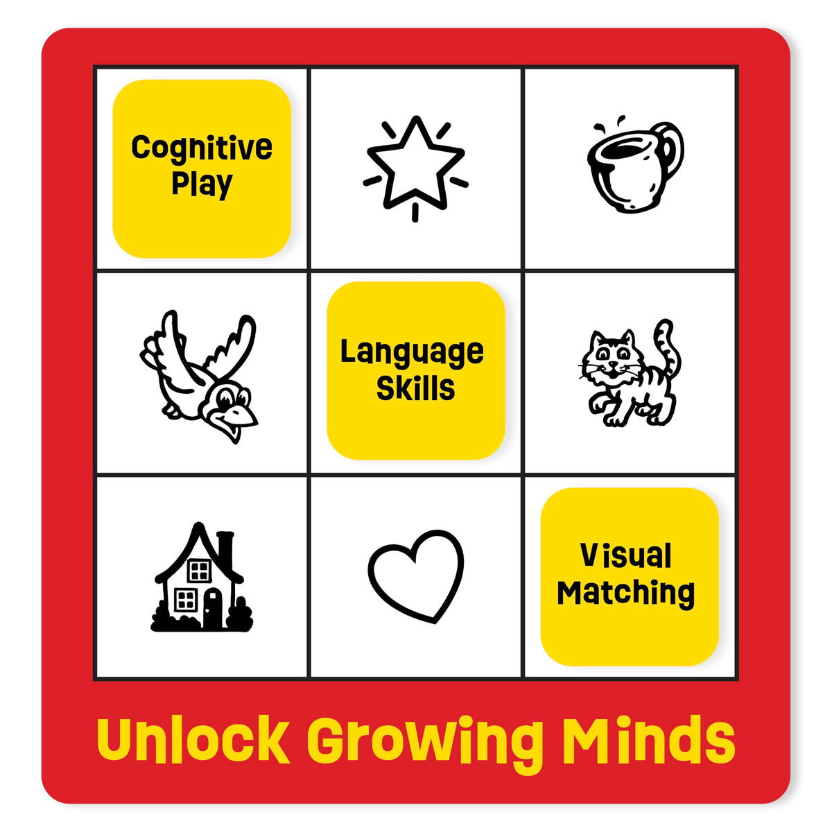 ThinkFun Zingo players around a table enjoying a quick pre-reading challenge