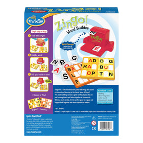 ThinkFun Zingo Word Builder family game night fosters engagement.