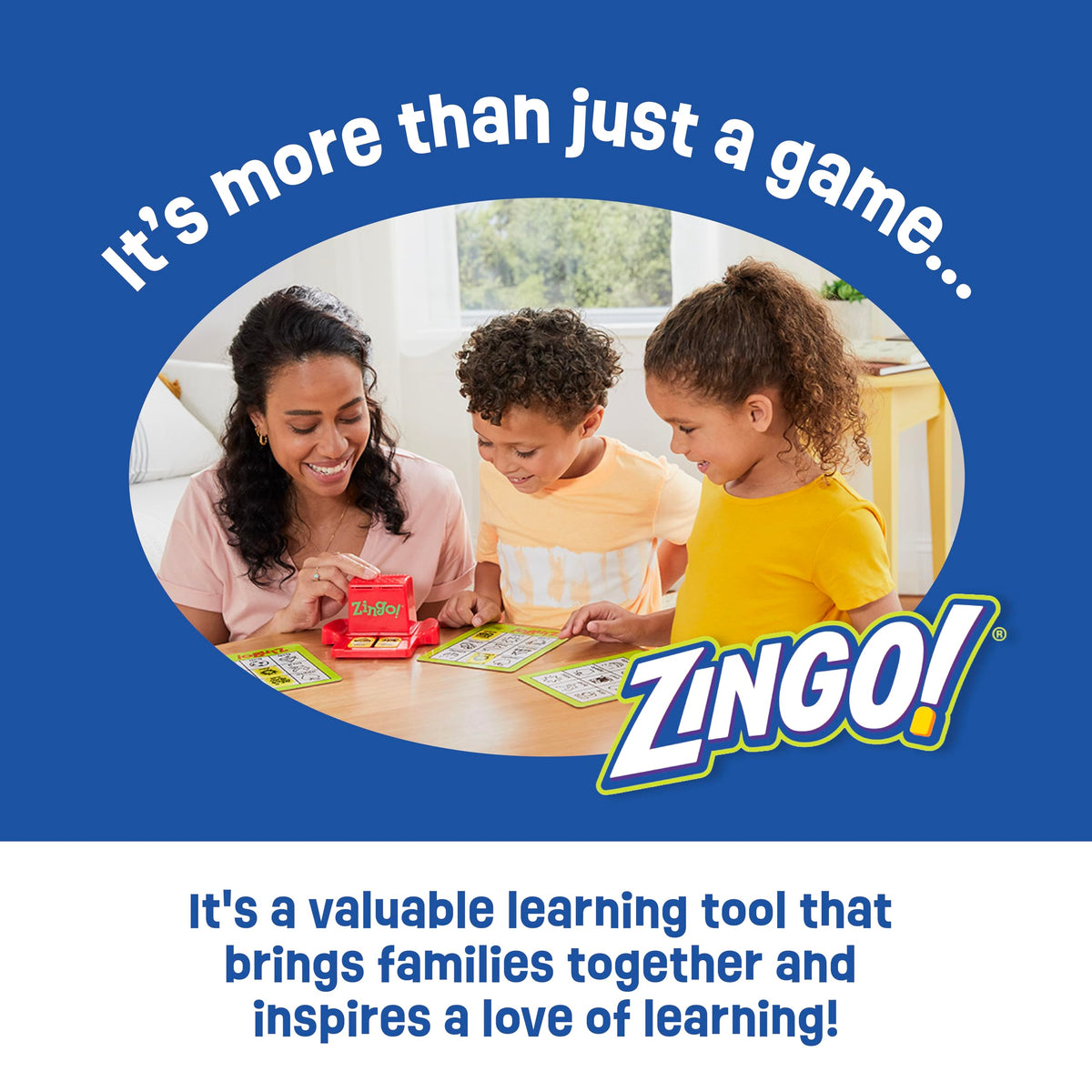 ThinkFun Zingo Word Builder instruction manual guides quick setup.