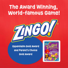 ThinkFun Zingo Word Builder tiles enable quick three-letter word formation.