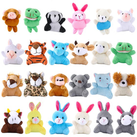 ThinkMax eggs show a variety of plush animal characters for storytelling.