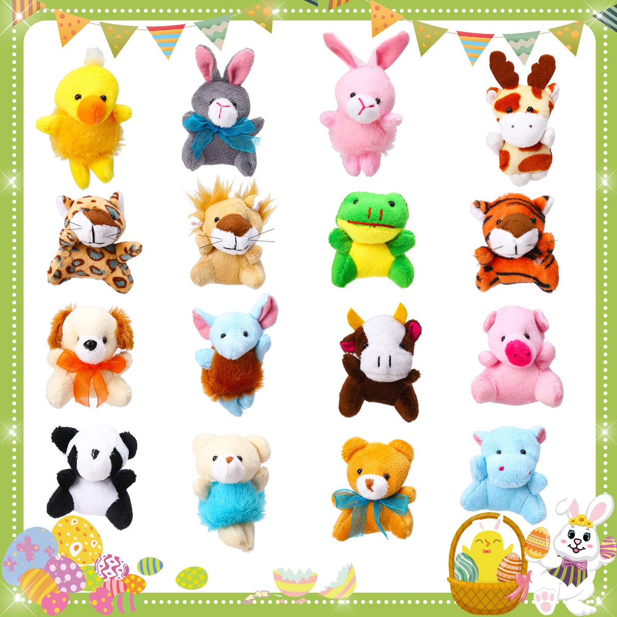 ThinkMax kids enjoying an egg hunt with plush surprise prizes