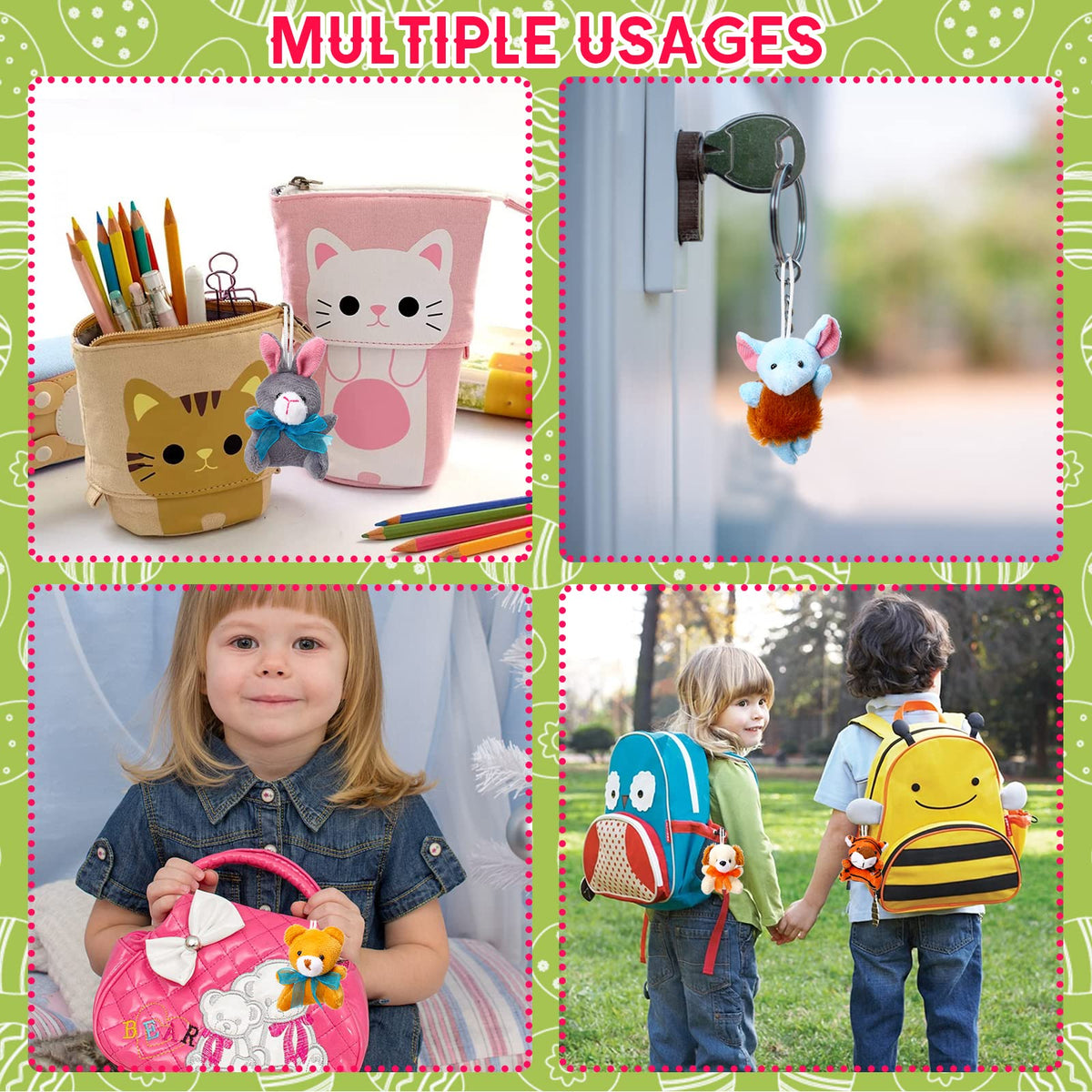 ThinkMax variety of animals including bunny, bear, and chick for imaginative play
