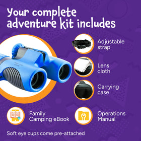 Think Peak Binoculars pink design makes outdoor education inviting for kids.