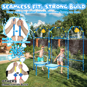 THISWUW water faucet assembly — easy setup to control flow for endless water play.