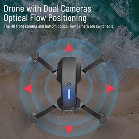 THOAML E88 bottom camera provides terrain awareness during flight.