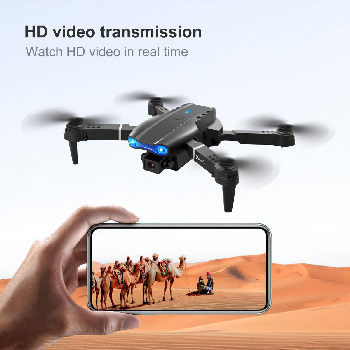 THOAML FPV drone folding design keeps it compact for travel.