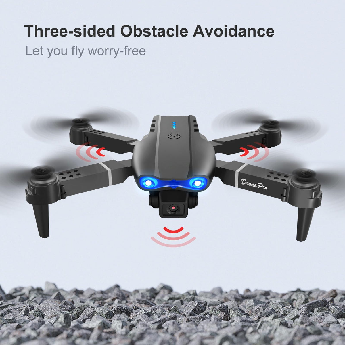 THOAML FPV drone one-key takeoff and landing for safer, simpler launches.