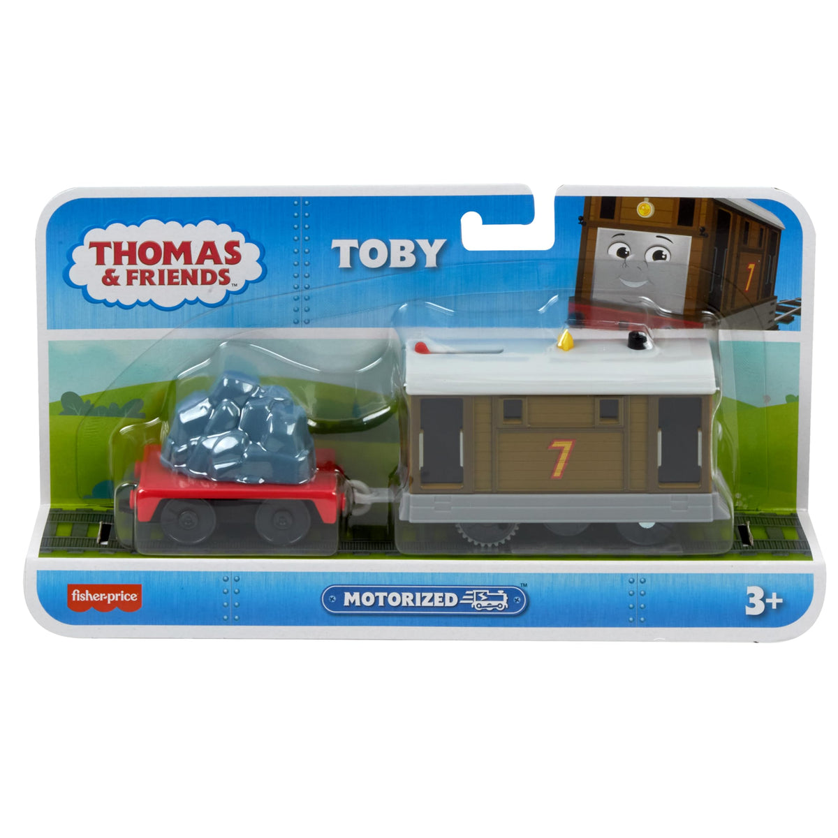 THOMAS & FRIENDS requires two AAA batteries to power the train.
