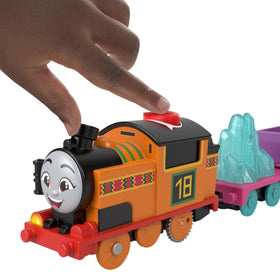 Thomas & Friends Nia train with cargo car for loading and unloading pretend play