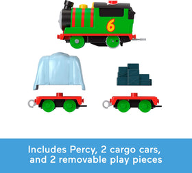 Thomas and Friends Percy detailed face and design ideal for display and gifting.