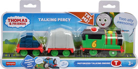 Thomas and Friends Percy rolling wheels glide on track for smooth pretend travel.