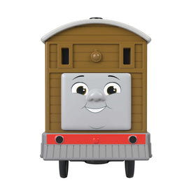 THOMAS & FRIENDS Toby cargo wagon complements the locomotive for story-driven play.
