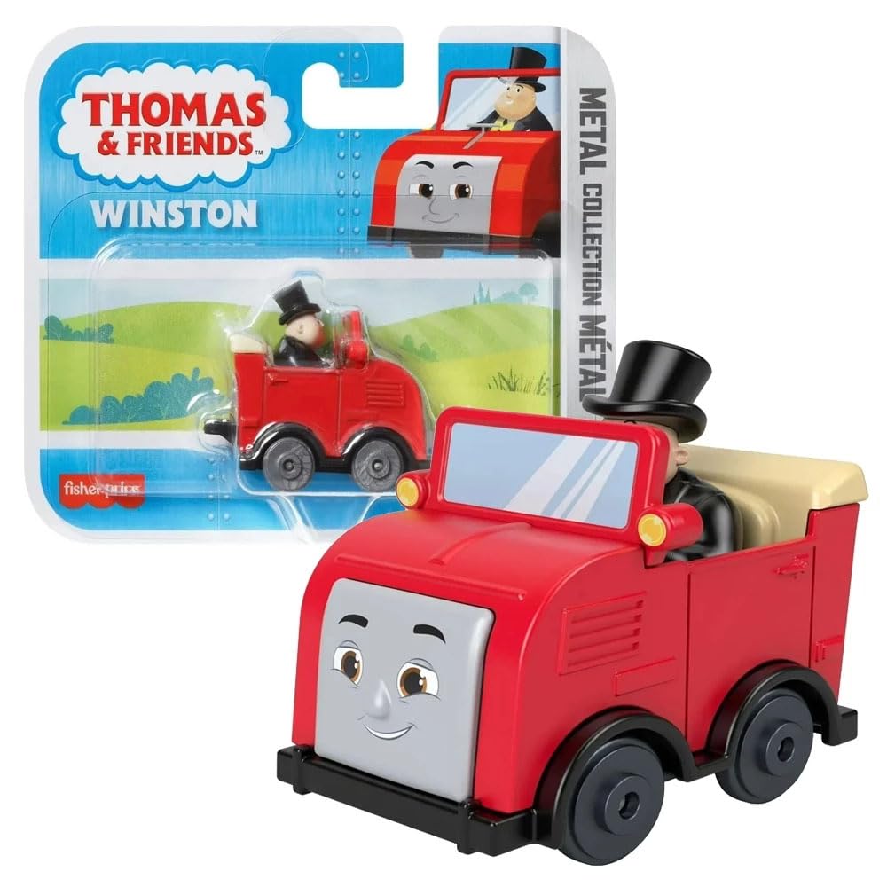 Thomas & Friends Winston push along train with durable die-cast metal for play