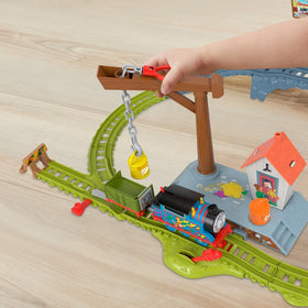 Thomas & Friends bridge scene on track showing action and wobble.