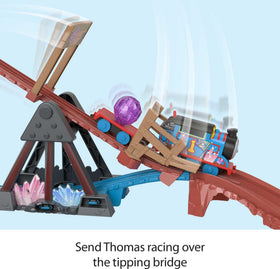 Thomas & Friends cargo delivery scene highlighting pretend logistics and care.