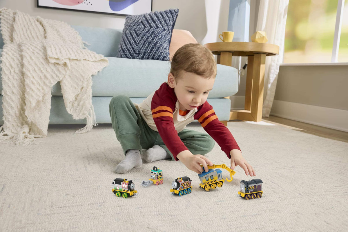 Thomas & Friends Percy push-along engine fuels storytelling on track adventures.