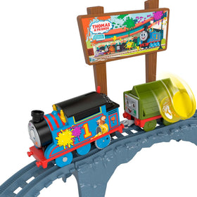Thomas & Friends crane hook demonstrates 360-degree loading motion.