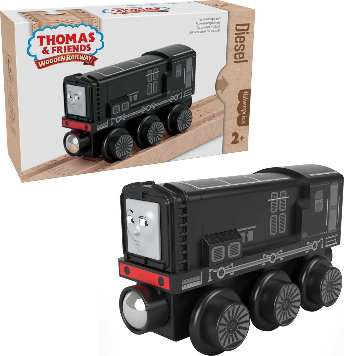Thomas & Friends Diesel push-along engine for imaginative adventures.