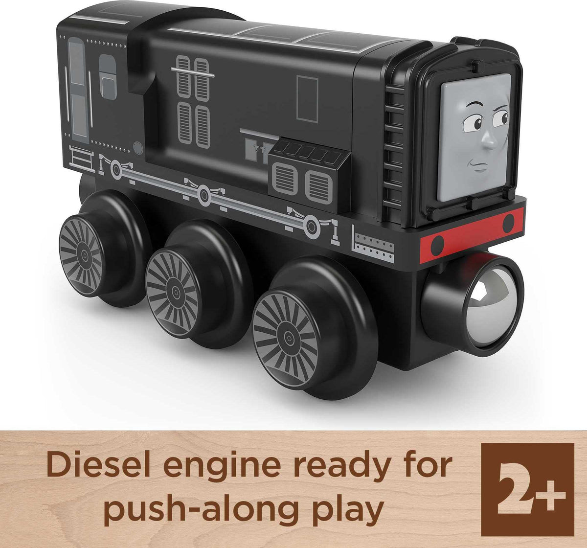 Thomas & Friends magnetic connectors for linking engines and cars.