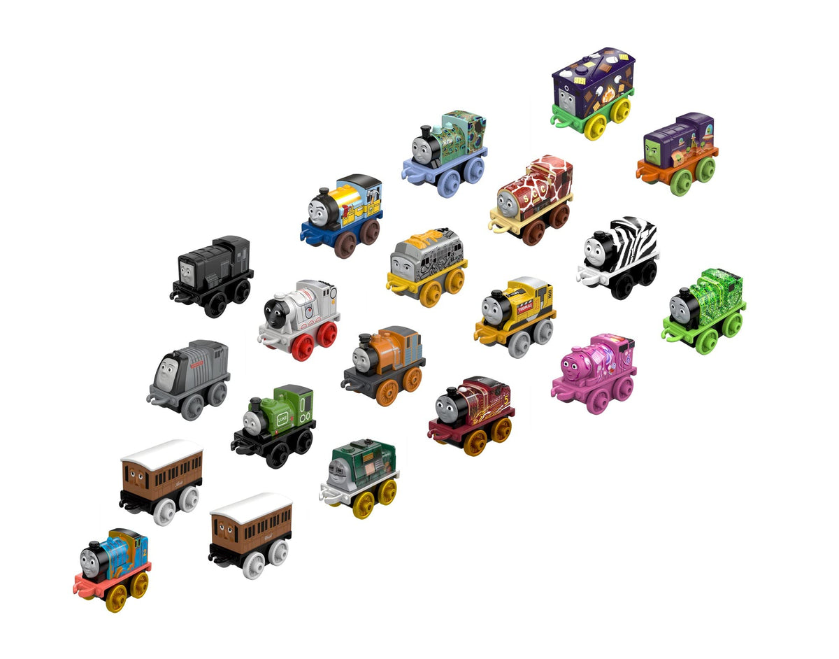 Thomas and Friends MINIS 20-pack push-along engines for imaginative pretend play on any surface