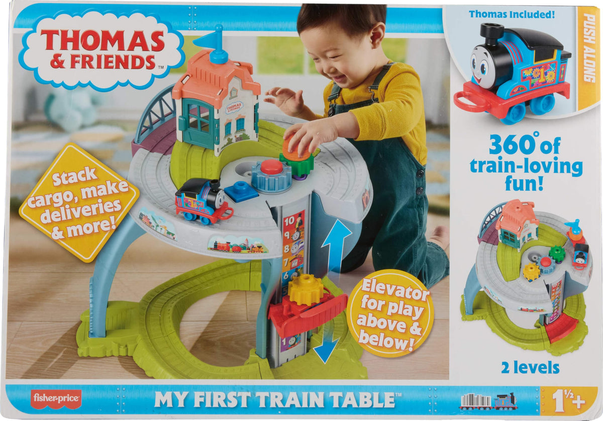 Thomas & Friends My First Train Table push-along engine for on-track adventures