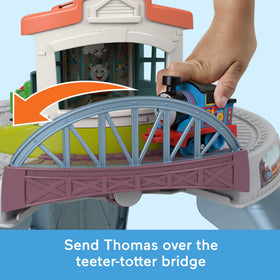 Thomas & Friends My First Train Table Tidmouth Sheds area for story-rich setups