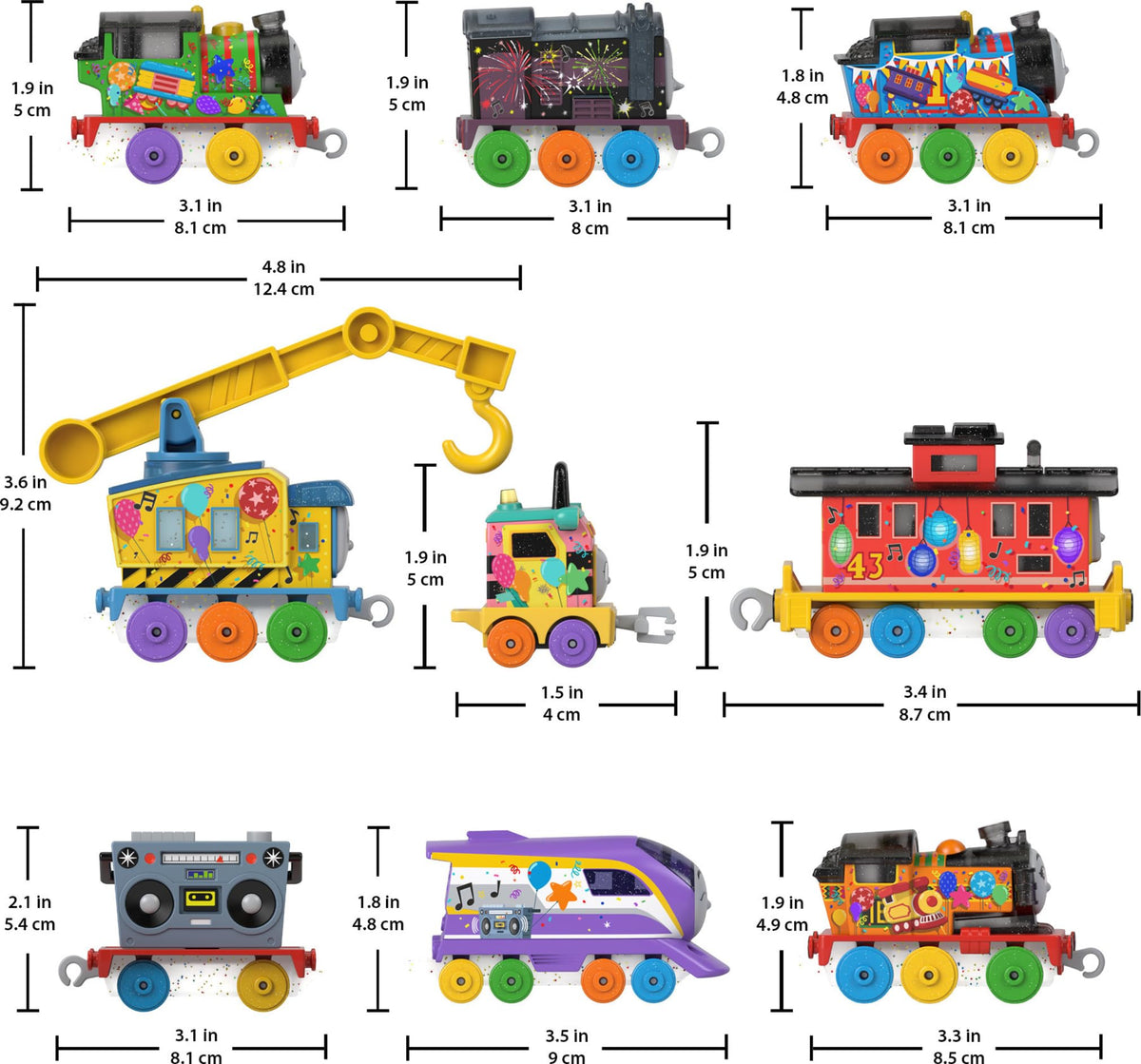 Thomas & Friends Sandy the Rail Speeder for speedy push-along play.
